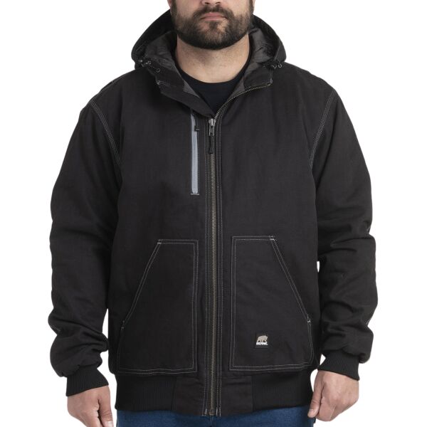 Men's Modern Hooded Jacket Thumbnail
