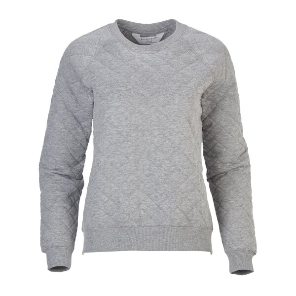 Ladies' Quilted Jersey Sweatshirt Thumbnail