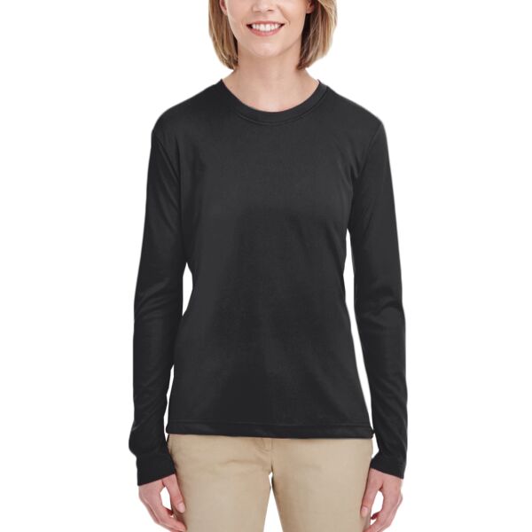Ladies' Cool & Dry Performance Long-Sleeve Top Thumbnail