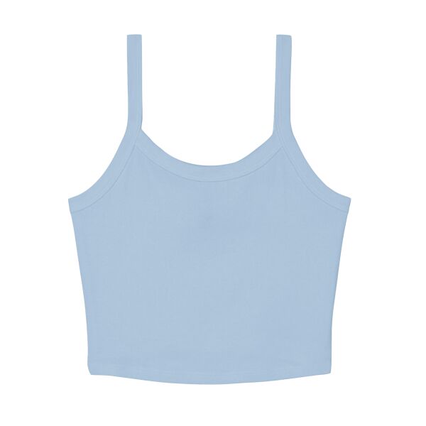 Women's Micro Rib Spaghetti Strap Tank Thumbnail