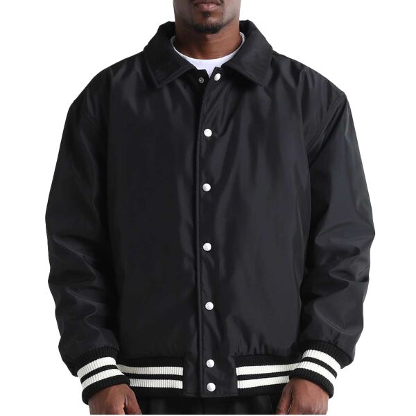 Unisex Collared Varsity Jacket Thumbnail