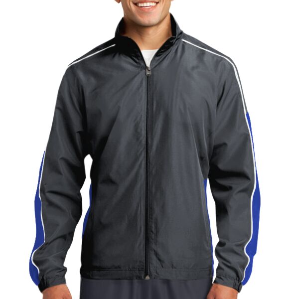 Piped Colorblock Wind Jacket Thumbnail