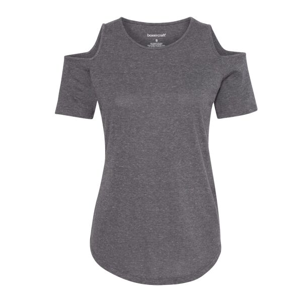 Women's Cold Shoulder T-Shirt Thumbnail