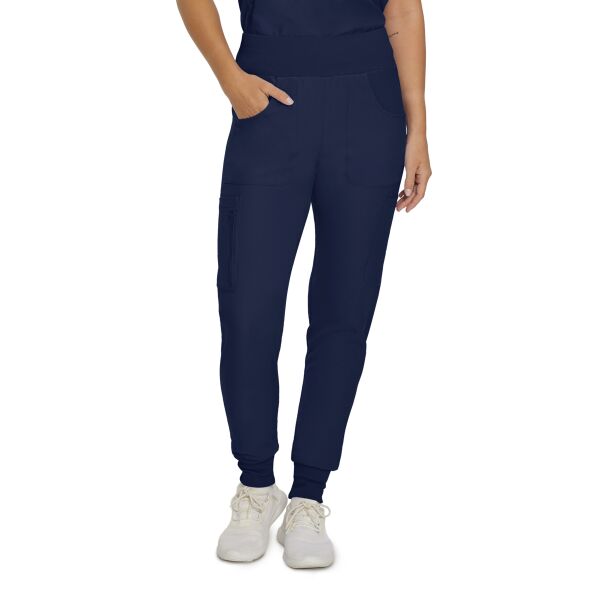 Landau Forward 7-Pocket Rib Knit Waistband Cargo Jogger Navy Thumbnail