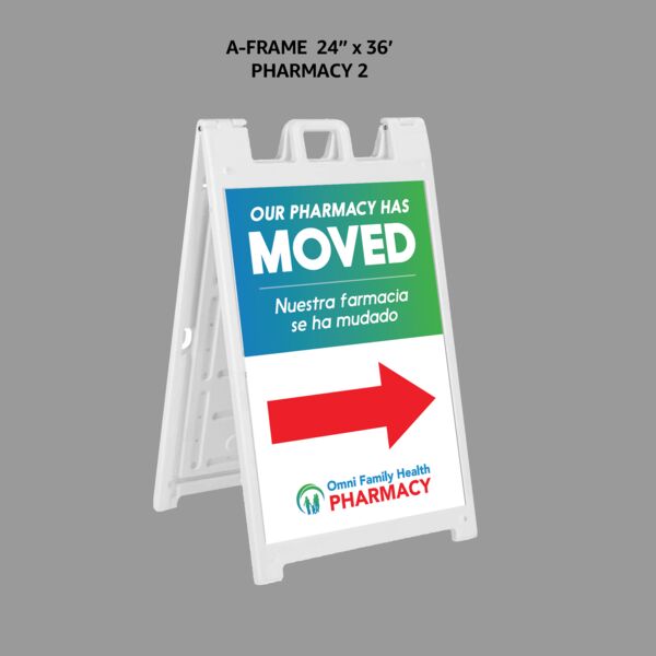 A-Frame 24" x 36" Pharmacy 2 Thumbnail