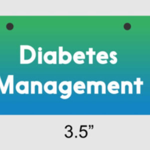 Diabetes Management Sign Thumbnail