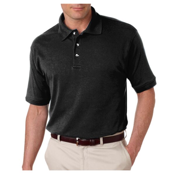 (IKEA) Men's Egyptian Cotton Interlock Polo Thumbnail