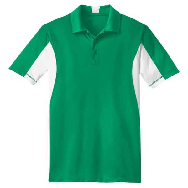 Tall Side Blocked Micropique Sport Wick ® Polo Thumbnail