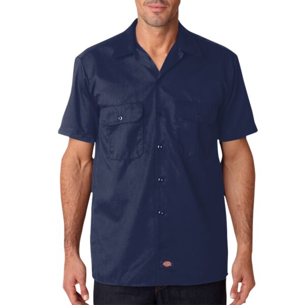 Adult Short-Sleeve Blend Work Shirt Thumbnail