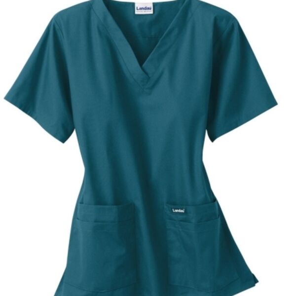 Solid Color Scrub Top Thumbnail