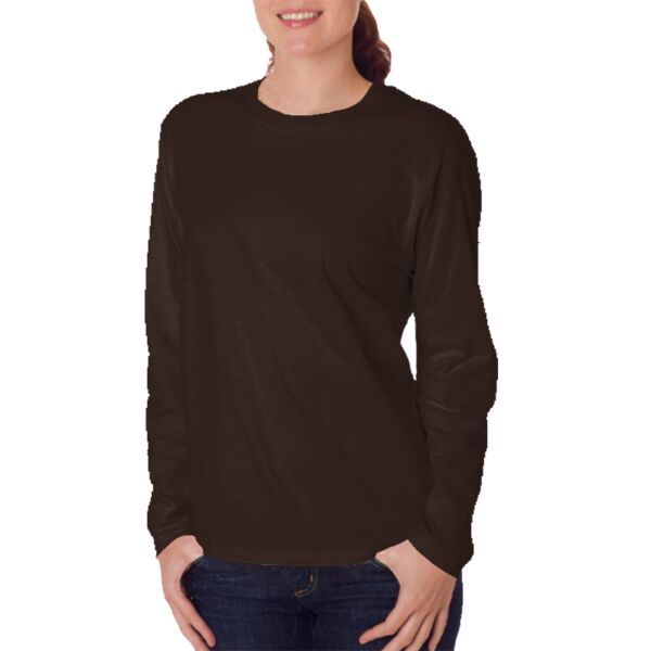 Ladies' Ultra CottonTM Long-Sleeve T-Shirt Thumbnail
