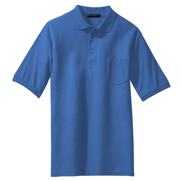 Tall Silk Touch™ Polo with Pocket Thumbnail