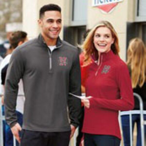 NEW Sport-Tek® Men's Sport-Wick® Textured 1/4-Zip Pullover Thumbnail