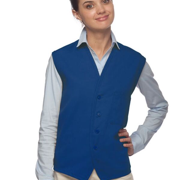 One Pocket Unisex Vest w/ Pencil Divide Thumbnail