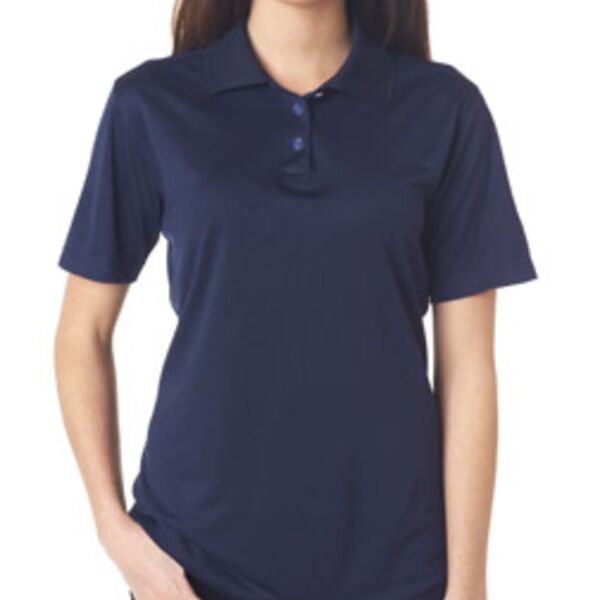 8404 UltraClub® Ladies' Cool & Dry Mesh Sport Polo Thumbnail